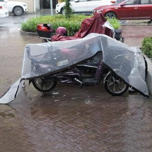 防水透明シート 雨よけシート クリアタープ 薄...の詳細画像4