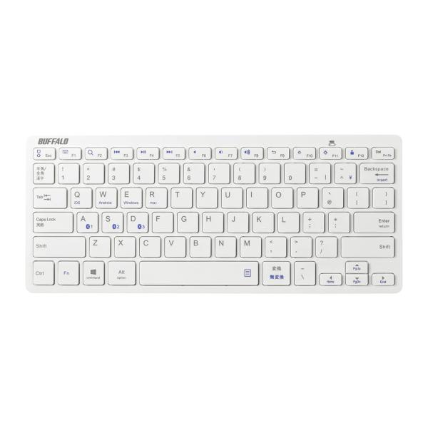 バッファロー ウルトラスリム Bluetooth ワイヤレスキーボード iOS/iPadOS/And...