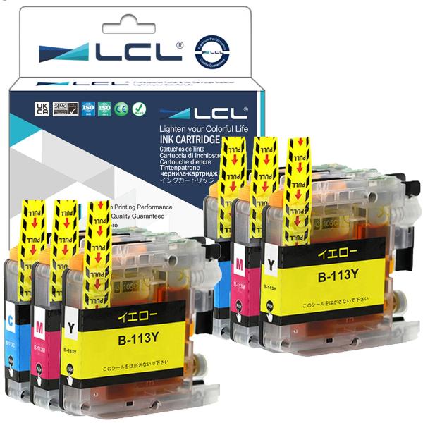 LCL Brother用 LC113 LC113C LC113M LC113Y (3色セット*2 2...