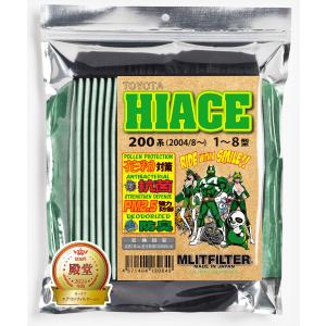 エムリットフィルター トヨタ ハイエース(200系) エアコンフィルター D-010_HIAC