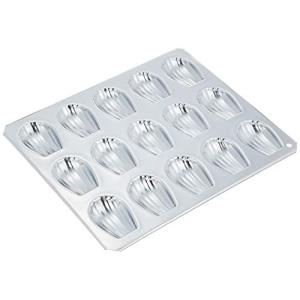 タイガークラウン マドレーヌ型 シルバー 228×269×13mm