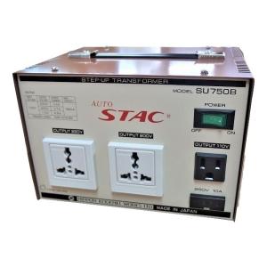 ステップアップトランス　変圧器　昇圧器　アップトランス　SU750B　最大容量750VA