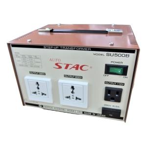 ステップアップトランス　変圧器　昇圧器　アップトランス　SU500B　最大容量500VA