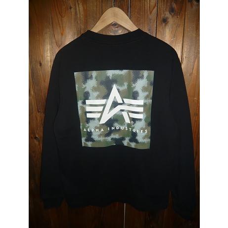 ＡＬＰＨＡアルファ TC1590-0801 L/S PRINT-T BOX-A CAMO PATTE...