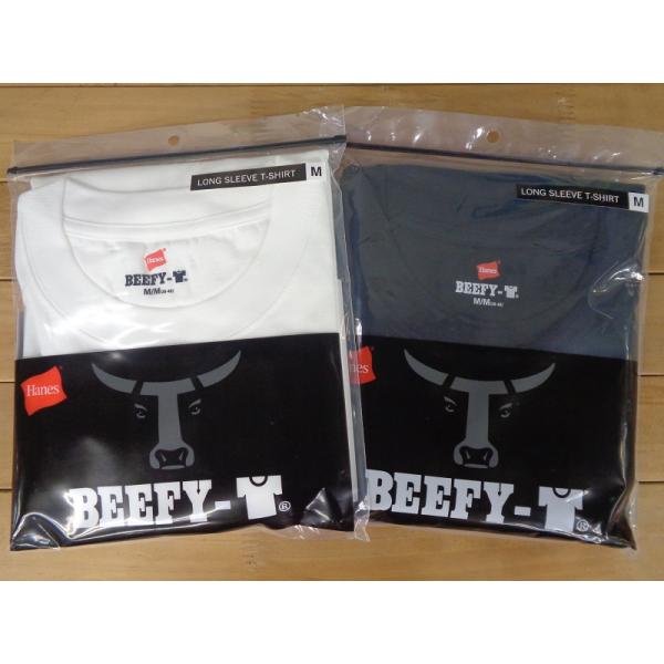 ＳＡＬＥ！！送料￥２００ Ｈａｎｅｓヘインズ ビーフィー BEEFY-T ロングスリーブ長袖Ｔシャツ...