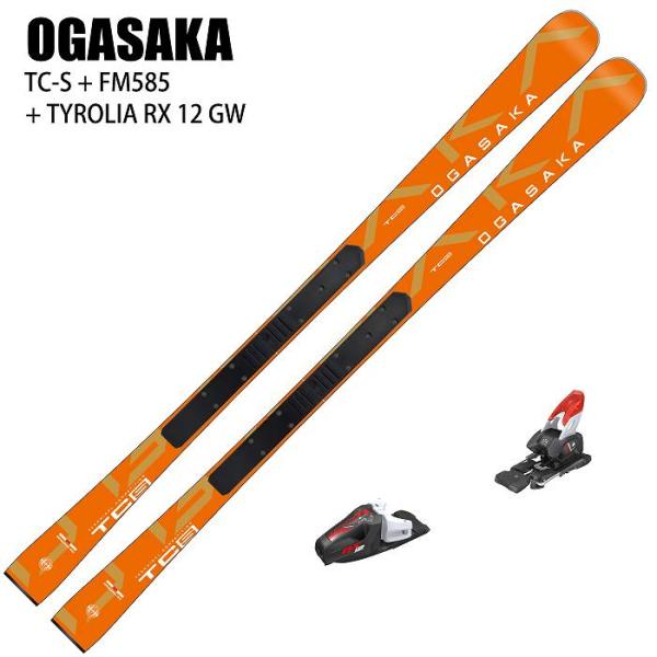 [スキー2点セット]オガサカ スキー板 2025 OGASAKA TC-S + FM585 + 25...
