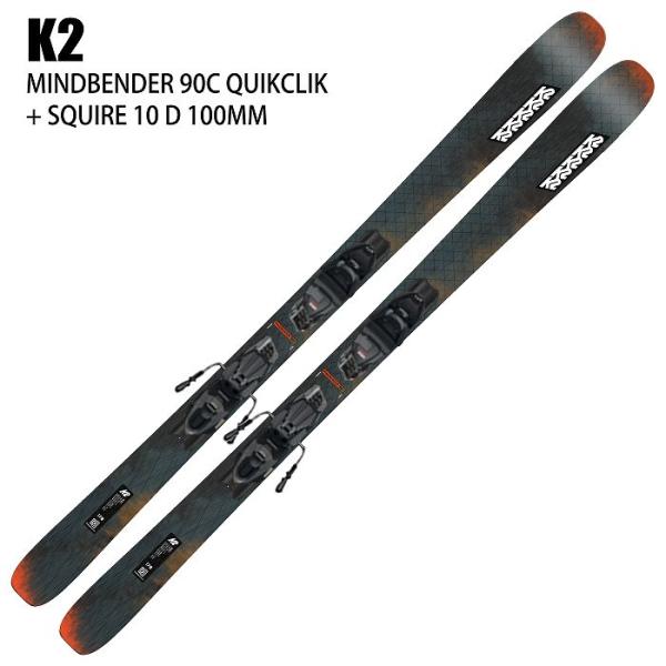 ケーツー スキー板 2025 K2 MINDBENDER 90C QUIKCLIK + SQUIRE...