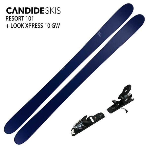[スキー2点セット] キャンデッド スキー板 2026 CANDIDE SKIS RESORT 10...