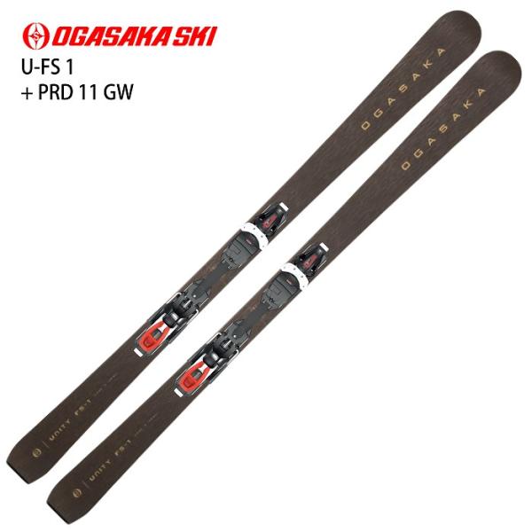旧モデル オガサカ スキー板 2025 OGASAKA U-FS 1/GD + PRD 11 GW ...