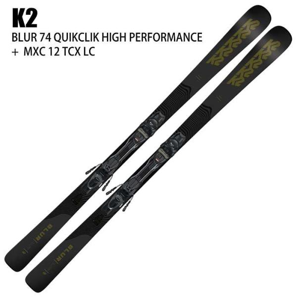 ケーツー スキー板 2026 K2 BLUR 74 QUIKCLIK HIGH PERFORMANC...