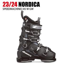 ノルディカ スキーブーツ 2024 NORDICA SPEEDMACHINE 3 85 W GW BK/ANT/W スピードマシン 23-24ST｜stadiummorispo