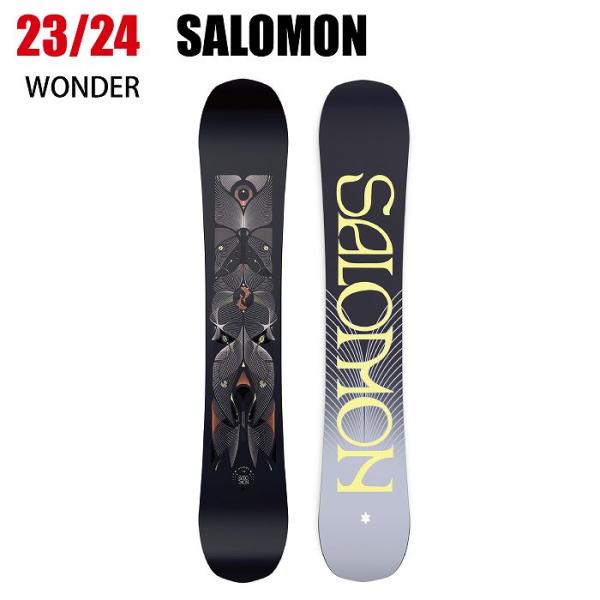 2024 SALOMON サロモン WONDER ワンダー  23-24 レディース ボード板 スノ...