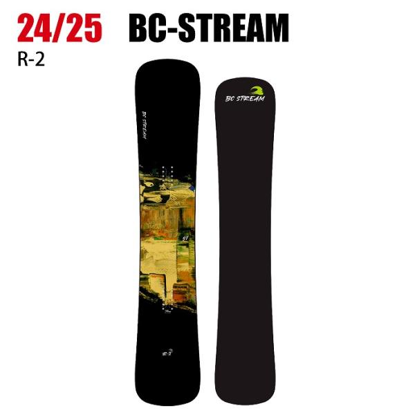 2025 BC-STREAM ビーシーストリーム R-2 アールツー 24-25 ボード板 スノーボ...