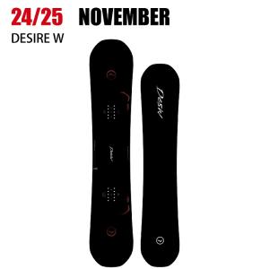 2025 NOVEMBER ノベンバー DESIRE W デザイア 24-25 ボード板 スノーボードST