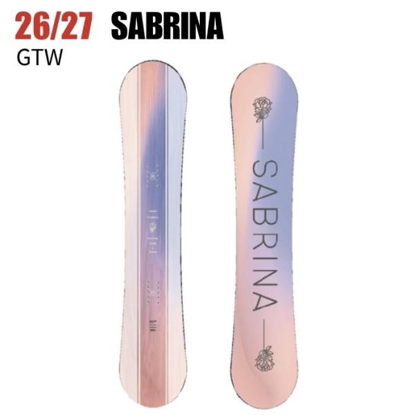 2027 SABRINA サブリナ GTW 26-27 レディース ボード板 スノーボードST
