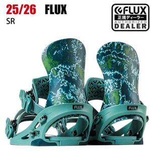 2026 FLUX フラックス SR エスアール TIEDYE 25-26 スノーボード ビンディング バインディングST