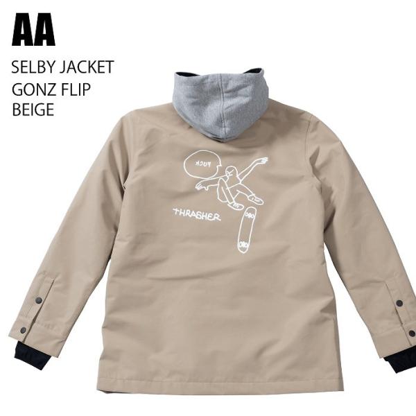 AA ダブルエー ウェア SELBY JACKET  23-24 GONZ FLIP BEIGE レ...