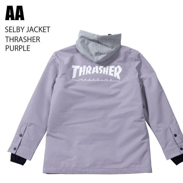 AA ダブルエー ウェア SELBY JACKET  23-24 THRASHER PURPLE レ...