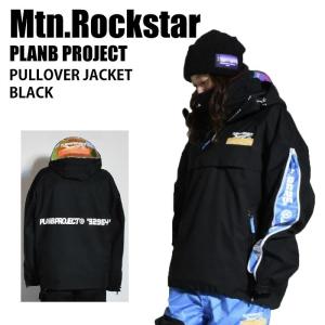 MTN,RCK STAR マウンテンロックスター PULL OVER JACKET BLACK 24...