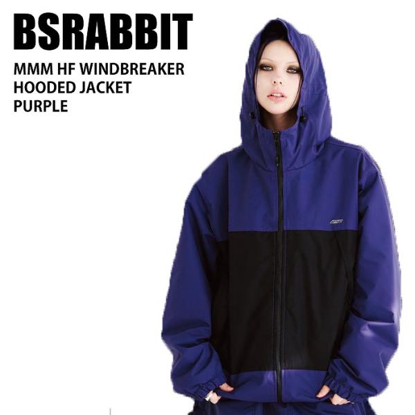 BSRABBIT ビエスラビット MMM HF WINDBREAKER HOODED JACKET ...