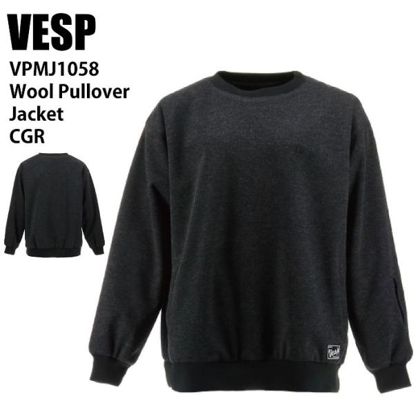 VESP べスプ VPMJ1058 Wool Pullover Jacket DGR 24-25 ウ...