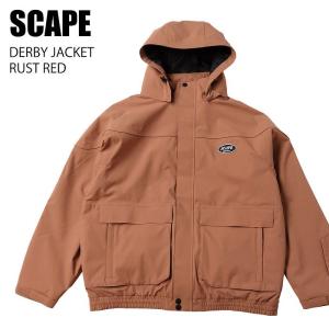 SCAPE エスケープ DERBY JACKET ダービージャケット MOCHA