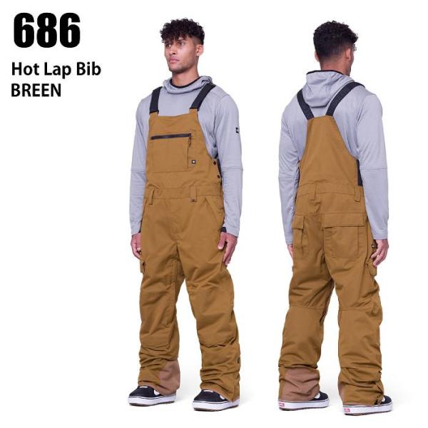 686 シックスエイトシックス ウェア HOT LAP INS BIB 24-25 BREEN メン...