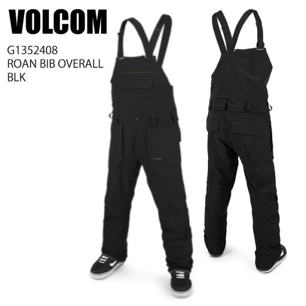VOLCOM ボルコム G1352408 ROAN BIB OVERALL BLK 23-24 ボー...