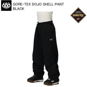 686 シックスエイトシックス M5WN240 GORE-TEX DOJO SHELL PANT BLACK ウェア パンツ ロクハチロク ゴアテックス 25-26モデルST