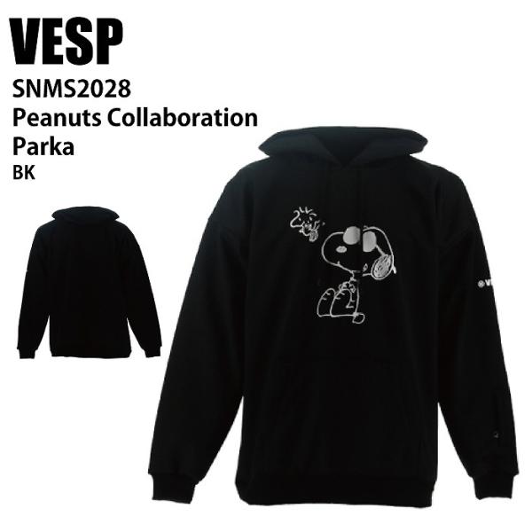 VESP べスプ SNMS2028 Peanuts Collaboration Parka BK 2...