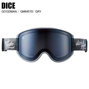 DICE ダイス GOODMAN グッドマン GRY GM64570 スキー スノーボード 調光レンズ 全天候対応 DICEゴーグル ダイスゴーグルST 爆買｜スタジアムモリスポ Yahoo!店