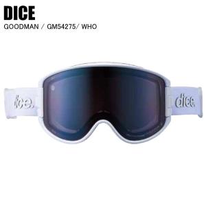 DICE ダイス GOODMAN グッドマン WHO GM54275 スキー スノーボード ゴーグル 調光レンズ 全天候 DICEゴーグル ダイスゴーグルST