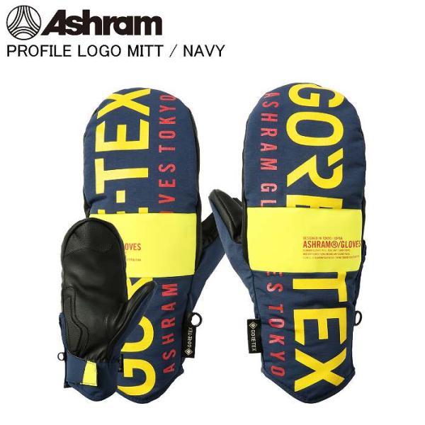 ASHRAM  アシュラム  ASRM23W09  PROFILE LOGO MITT  プロファイ...