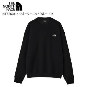 THE NORTH FACE ノースフェイス NT62634 Quarterknit Crew クォーターニットクルー K スウェット トレーナー クルーST
