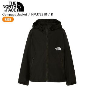 THE NORTH FACE ノースフェイス NPJ72310 Compact Jacket コンパクトジャケット K ブラック ジャケット アウター ジュニアST｜stadiummorispo