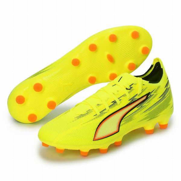 PUMA プーマ ULTRA 6 MATCH HG/AG(イエロー) 109001 01 サッカー ...