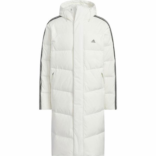 ADIDAS アディダス マストハブ スリーストライプス ロングダウンコート(ホワイト) KWX22...