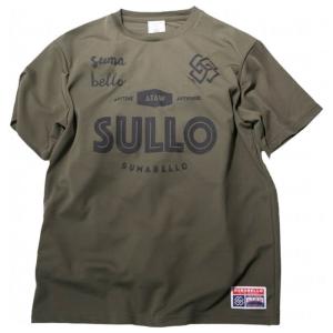 SULLO スージョ INTRO STANDARD 半袖Tシャツ 1640101016 OD フットサル プラシャツ等ST｜stadiummorispo