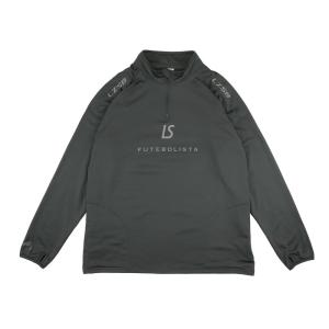 LUZESOMBRA ルースイソンブラ LS 2WAY HALF ZIP TOP F2011138 043CHC グレー フットサル スウェットジャケットST｜stadiummorispo