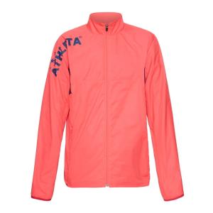 ATHLETA アスレタ JR 裏地付きストレッチウインドジャケット 02377J 51FRE フットサル トレーニングジャケットST｜stadiummorispo