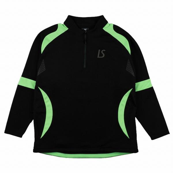 LUZESOMBRA ルースイソンブラ CP HALFZIP JERSEY TOP(ブラック) C2...