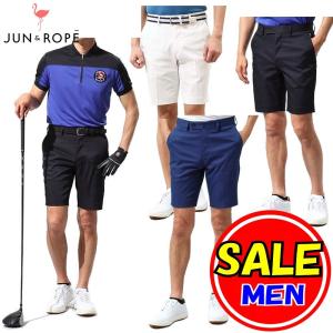 サイズ：M JUN&amp;ROPE ジュン アンド ロペ  半袖ポロシャツ  グレー系 [240101434018] ゴルフウェア メンズ ストスト JUN&ROPE ジュン アンド ロペ 半袖ポロシャツ グレー系 サイズ