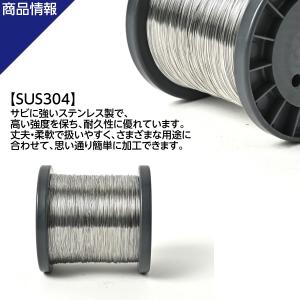 【8月末再入荷予定】ステンレス線 #25 線径...の詳細画像2
