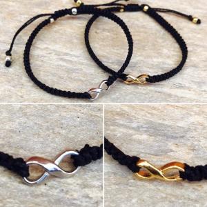 ブレスレット メンズブレスレット インフィニテ...の詳細画像5
