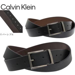Calvin Klein（カルバン・クライン） ベルト ブラックレザー