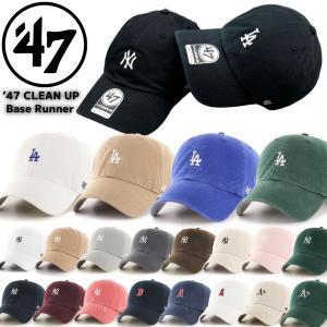 47 キャップ  LA ドジャース ヤンキース NYY フォーティーセブン ブランド 帽子 ベースランナー クリーンナップ 柔らか 47BRAND BASERUNNER｜staiwan