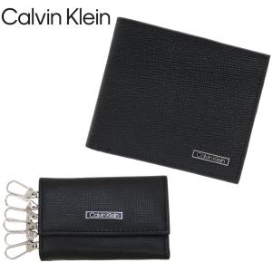 Calvin Klein 財布 CK レザージップハーフウォレット メンズ