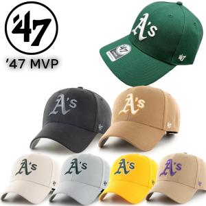 47 キャップ フォーティーセブン ブランド アスレチックス 帽子 MVP18WBV 男女兼用 ベースボールキャップ 野球チーム 47BRAND ATHLETICS MVP｜staiwan