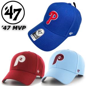 フォーティーセブン ブランド キャップ MVP フィラデルフィア フィリーズ 帽子 MVP19WBV メンズ レディース 47BRAND PHILLIES COOPERSTOWN MVP｜staiwan