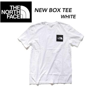 ノースフェイス Tシャツ ニューボックス NF0A4AAOLA 半袖 カットソー ホワイト THE NORTH FACE NEW BOX TEE